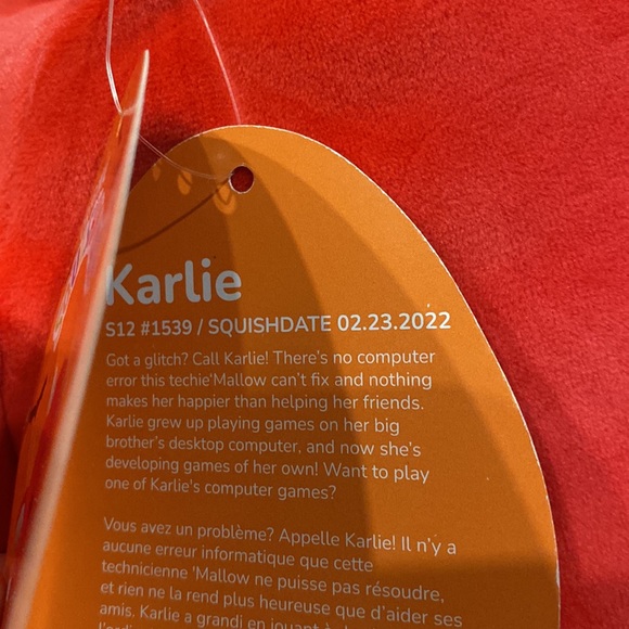 Squishmallow Karlie the bat 12” Halloween 2023 NWT - Picture 4 of 4